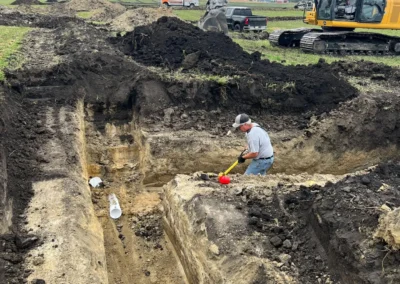 Providing a groove at the beginning of the connection provides much-needed support to the tile.